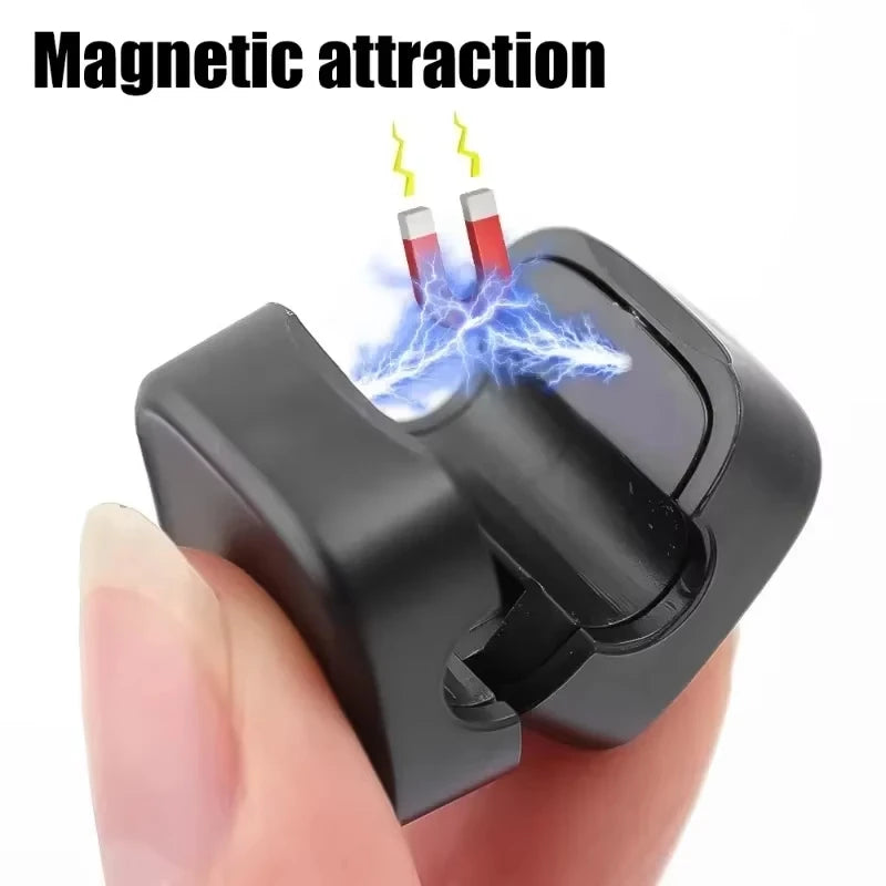 Adhesive Magnetic Cable Organizer Clips - 12 Pack
