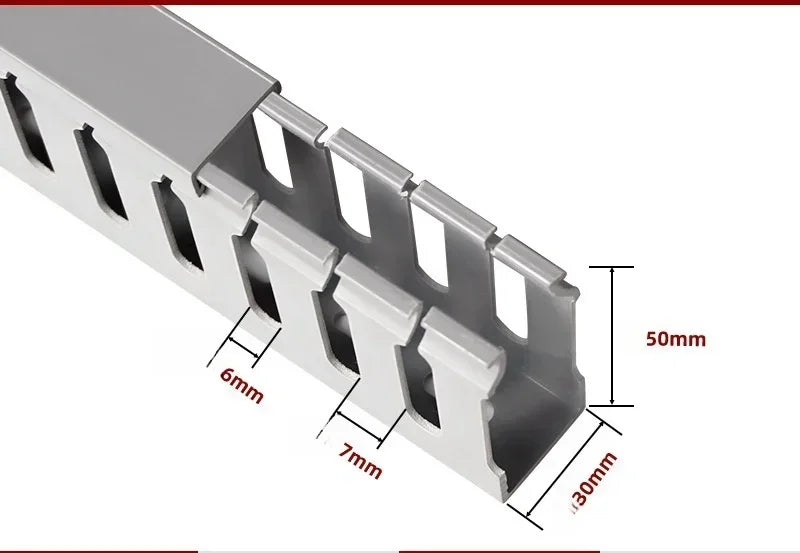 Flame Retardant Cable Raceway - Under Desk Wire Channel