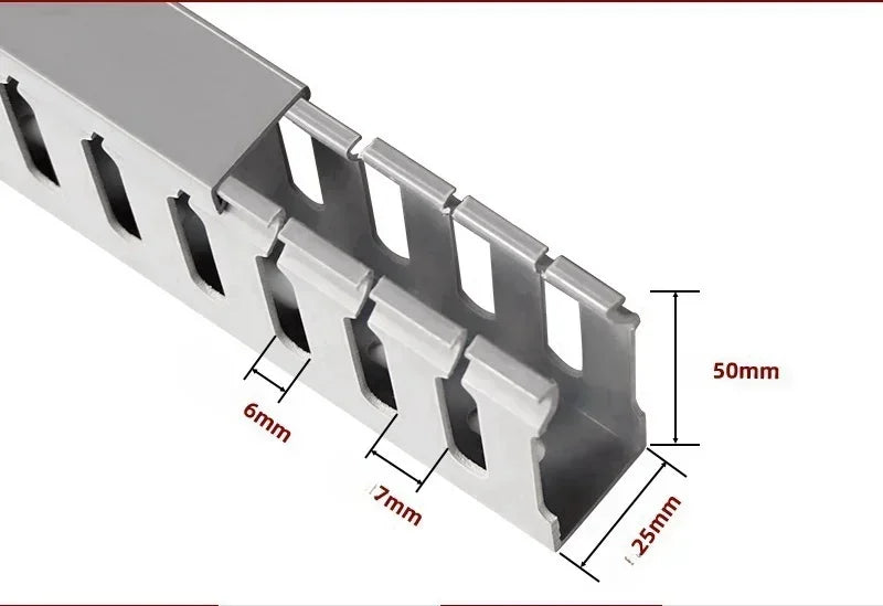 Flame Retardant Cable Raceway - Under Desk Wire Channel