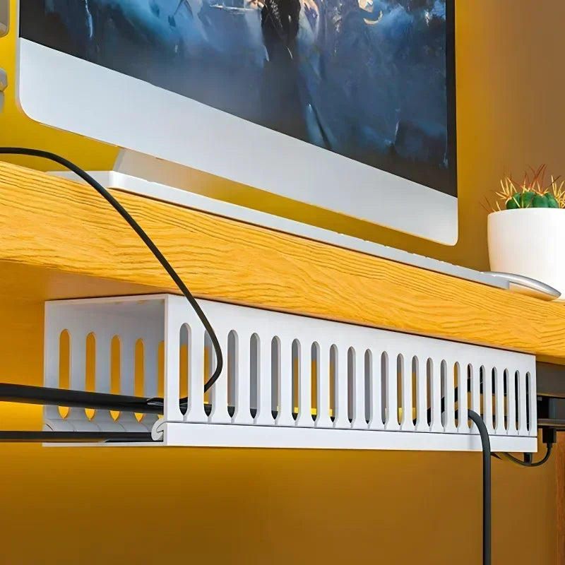 Flame Retardant Cable Raceway - Under Desk Wire Channel