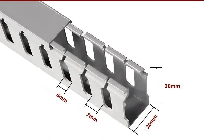 Flame Retardant Cable Raceway - Under Desk Wire Channel