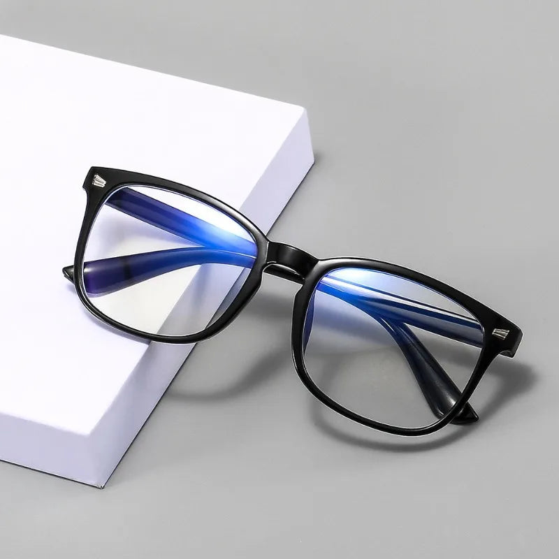 Blue Light Blocking Glasses - Rectangle Frame for Gaming & Work