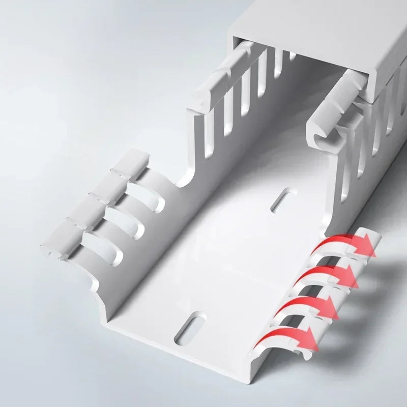 Flame Retardant Cable Raceway - Under Desk Wire Channel