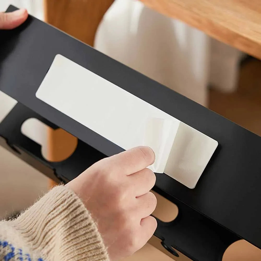 Under Desk Cable Management Tray - No Drill Clamp Mount