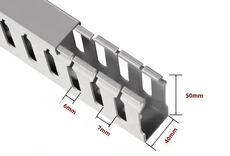 Flame Retardant Cable Raceway - Under Desk Wire Channel