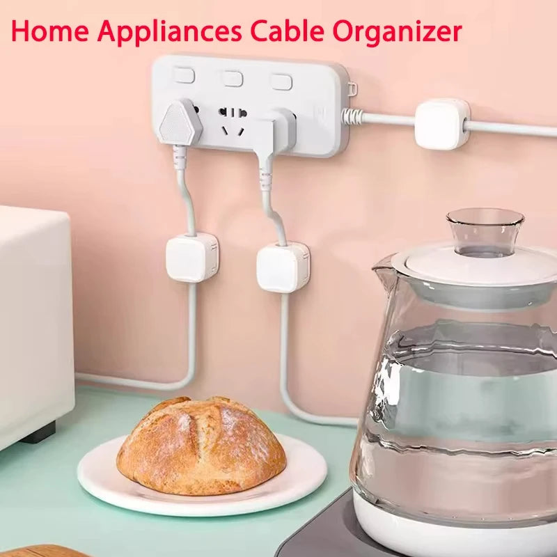 Adhesive Magnetic Cable Organizer Clips - 12 Pack